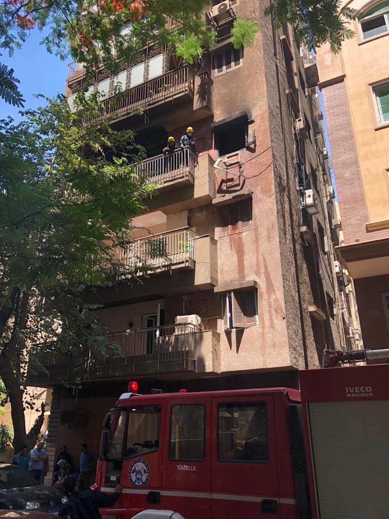 حريق الدقي