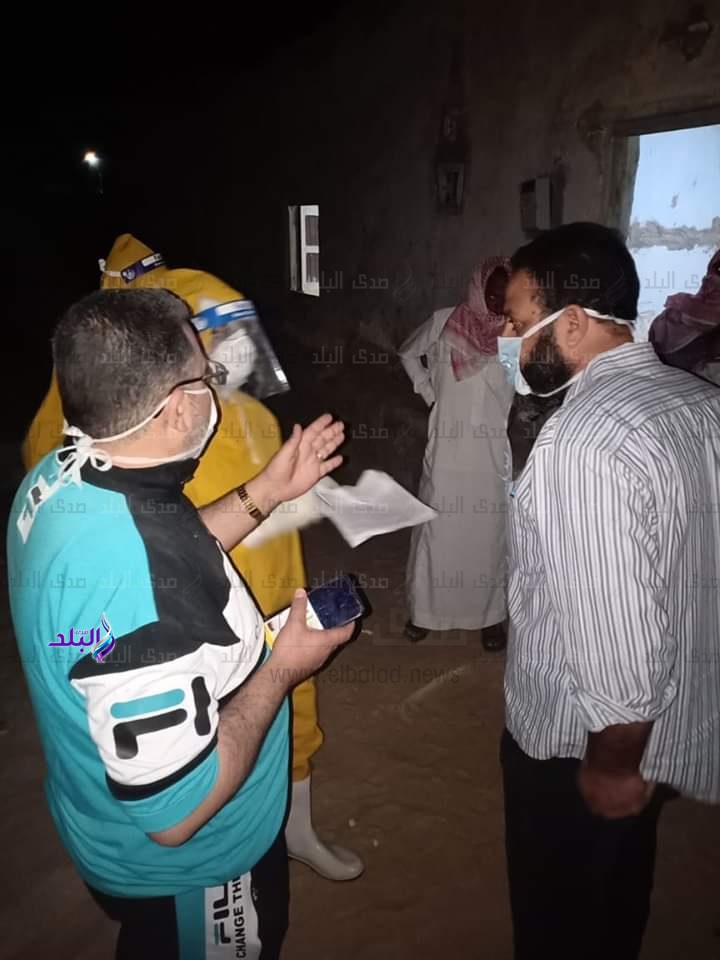 محافظ مطروح يتابع التزام كافة المنشآت بلبس الكمامات   محافظ مطروح يتابع التزام كافة المنشآت بلبس الكمامات