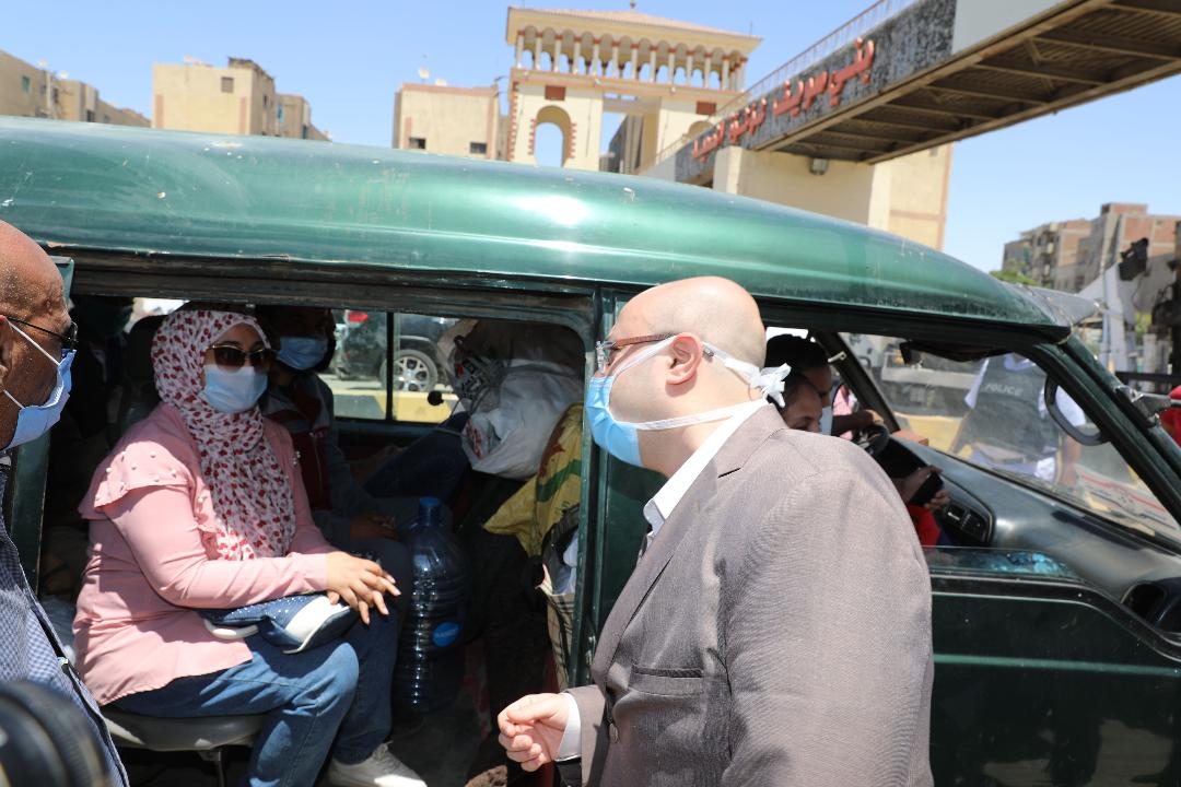  التزام المواطنين بالكمامات 