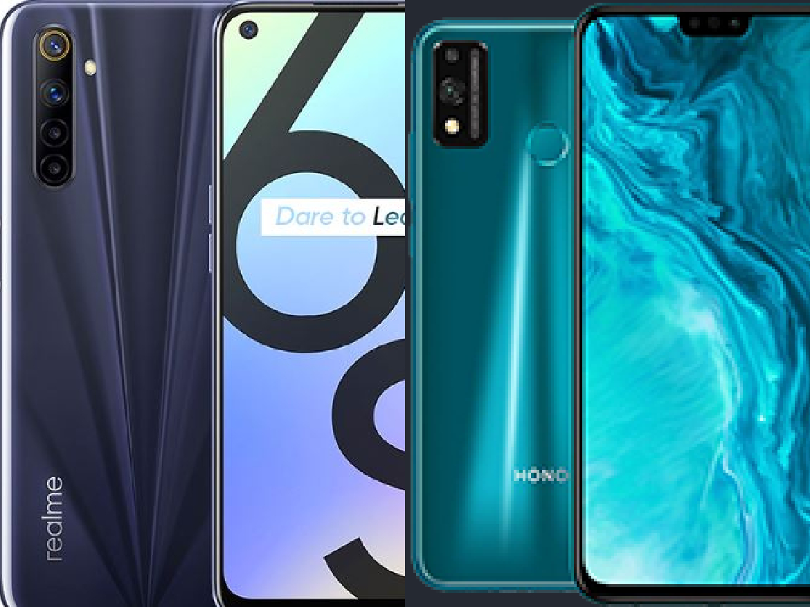 مقارنة بين هاتفي Realme 6s وHONOR 9X Lite