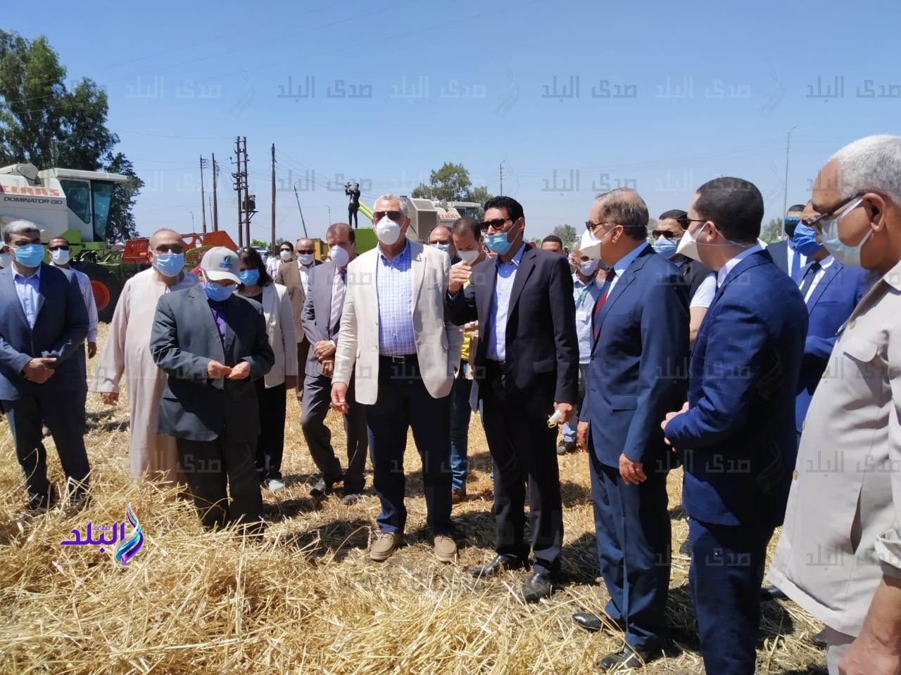 وزير الزراعة يتفقد مشروعات إنتاجية وبحثية في كفر الشيخ