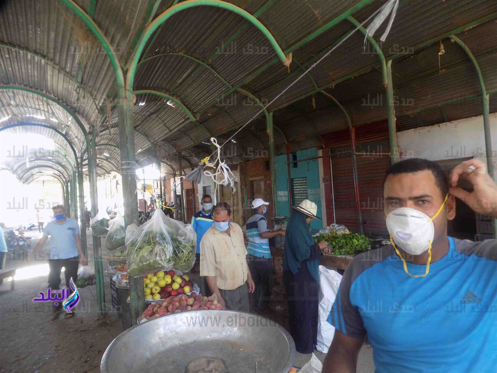 التزام مواطني الوادي الجديد بارتداء الكمامات