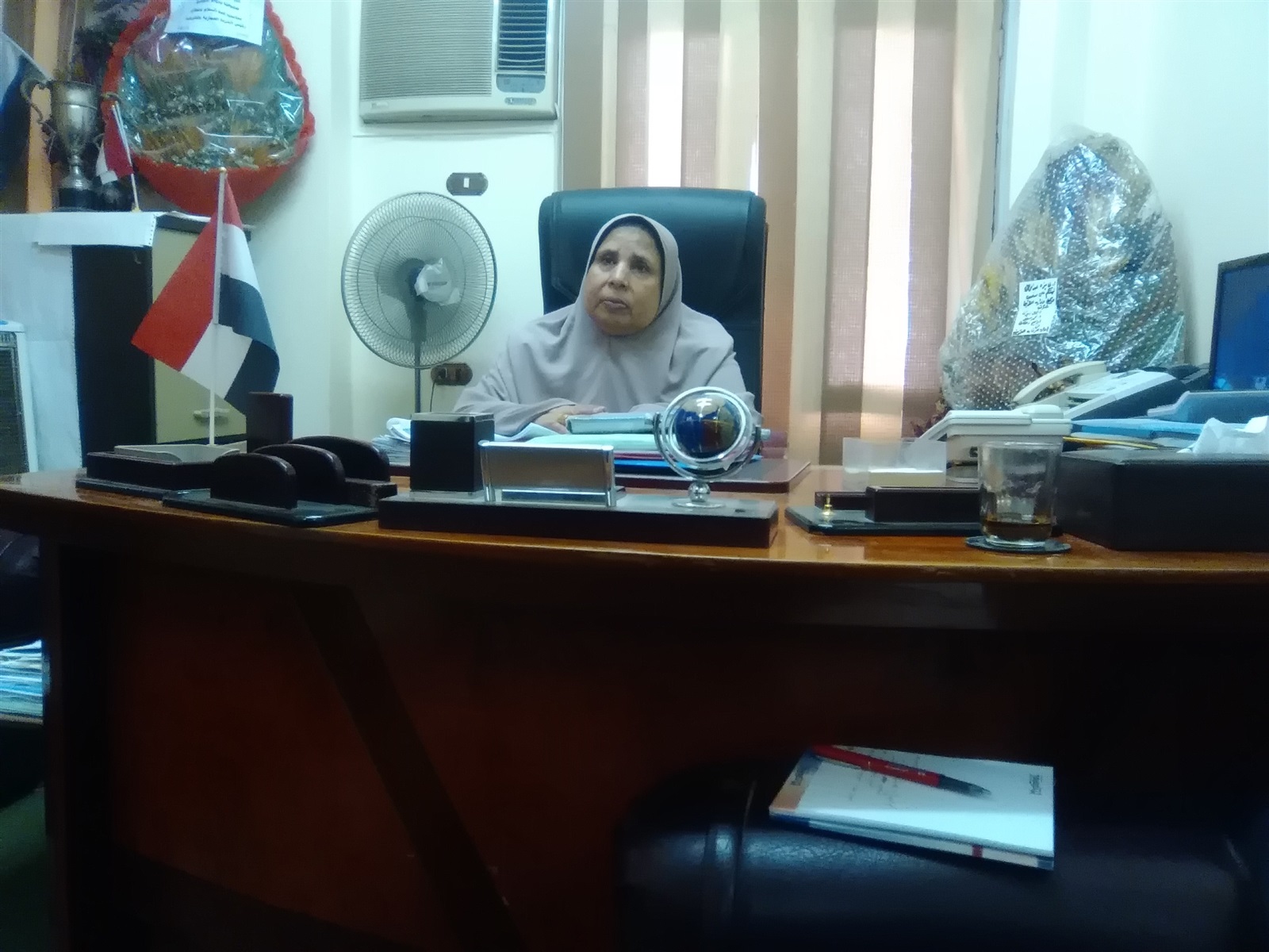 فايزة عبد الرحمن وكيلة وزارة تموين الشرقية