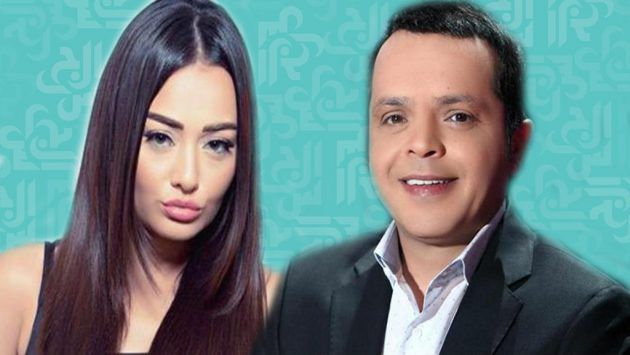 الفنان محمد هنيدى و راندا البحيرى 