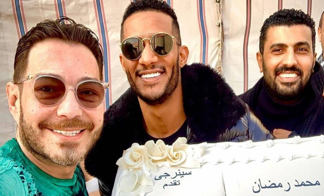 محمد رمضان وأحمد زاهر محمد رمضان وأحمد زاهر