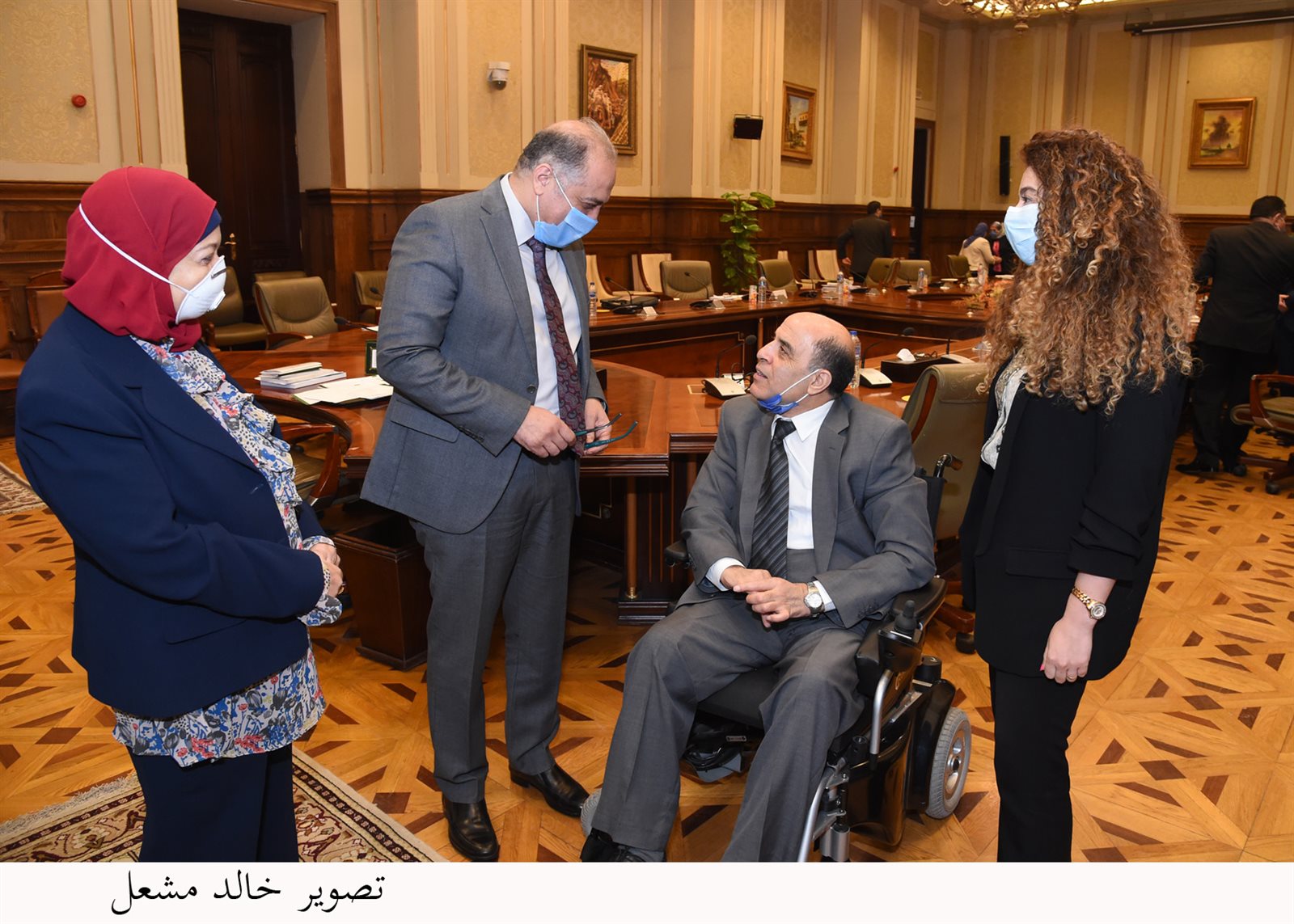 اجتماع لجنة التضامن بالبرلمان