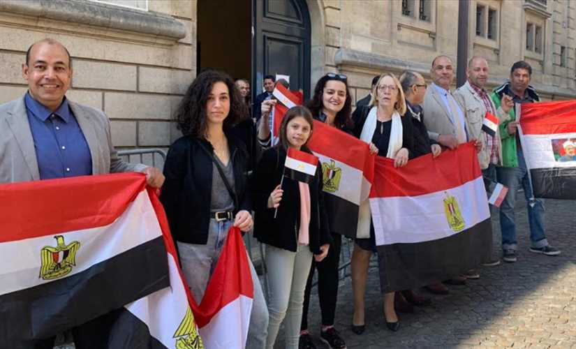 الجالية المصرية فى فرنسا