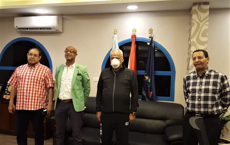 فرج عامر رئيس نادي سموحة