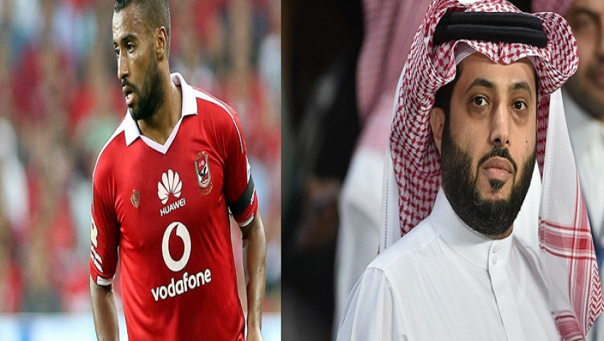 تركي آل الشيخ وحسام عاشور