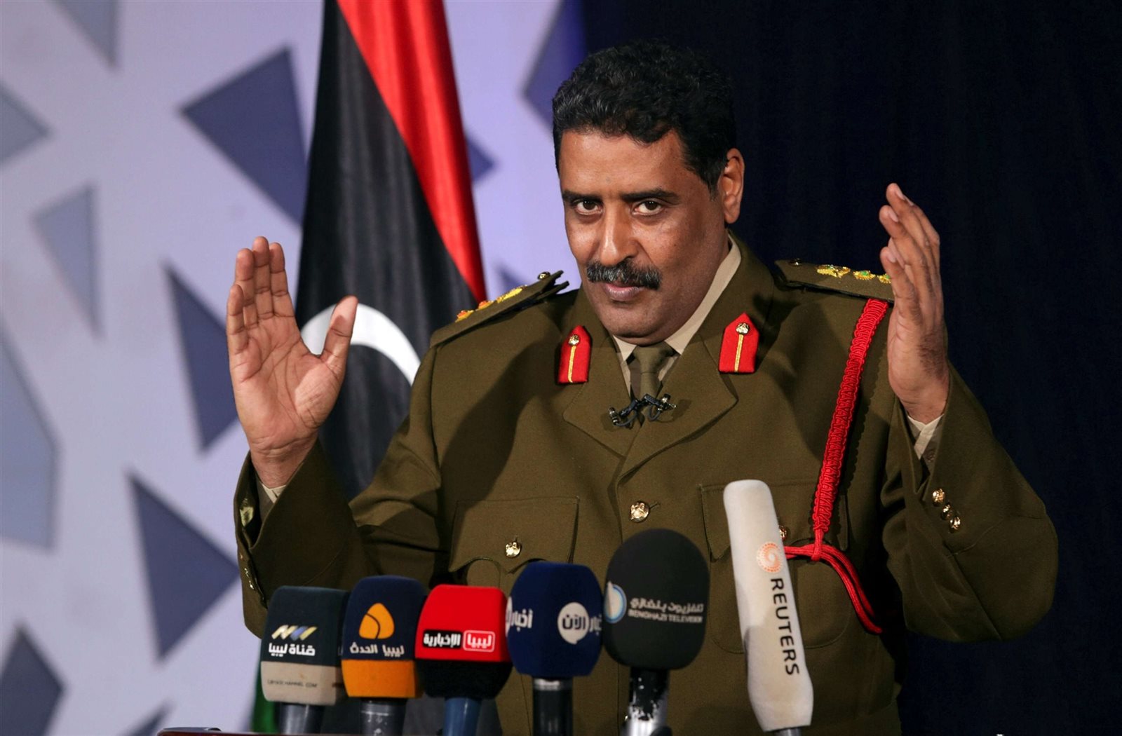 المسماري: الجيش الليبي يشن هجوما مضادا على ميليشيات مصراتة
