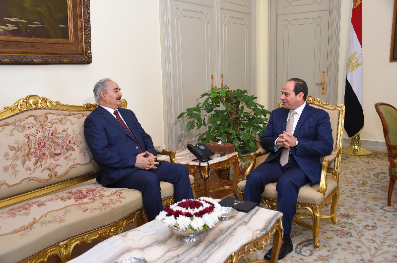 السيسي وحفتر 
