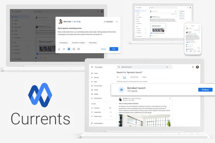 خدمة Google Currents