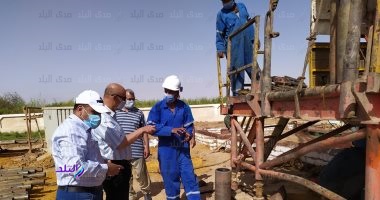 حفر بئر مياه شرب
