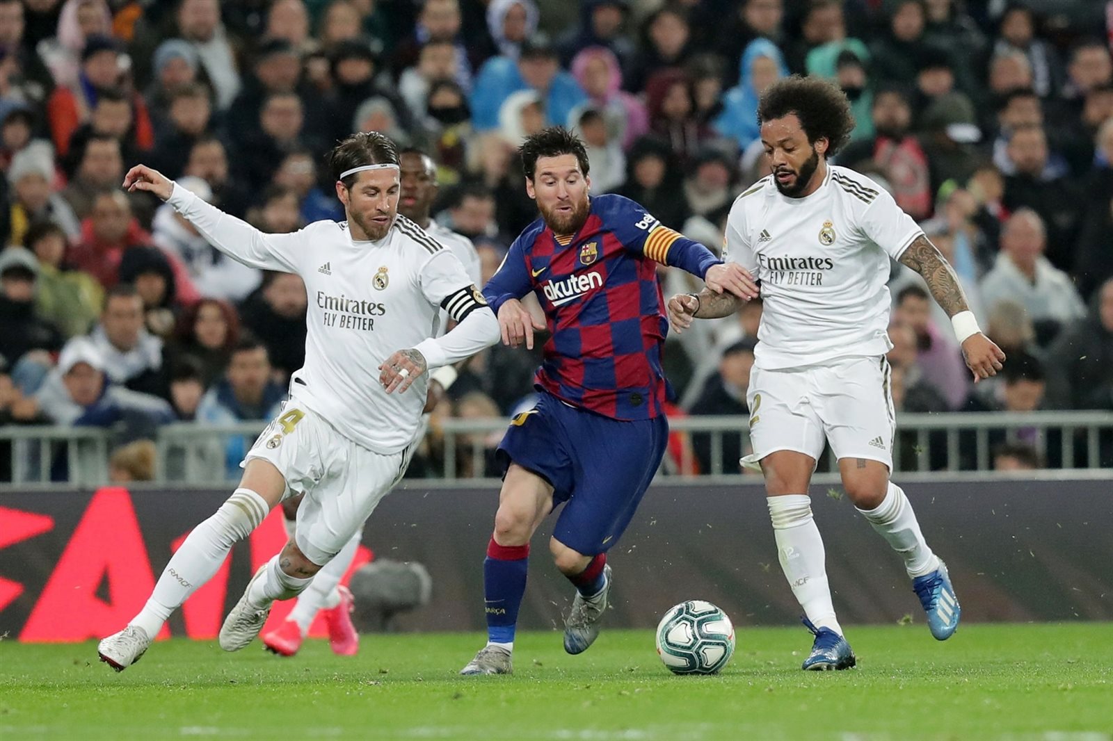 جانب من لقاء ريال مدريد وبرشلونة