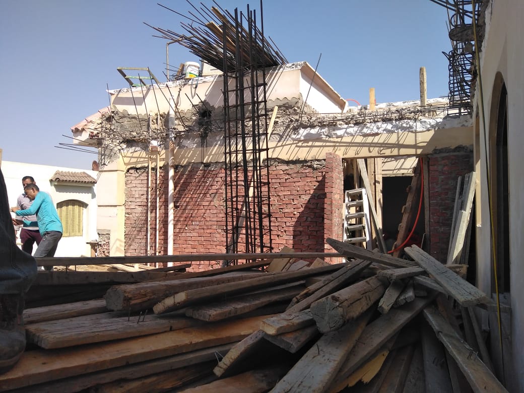 جانب من حملة الإزالات