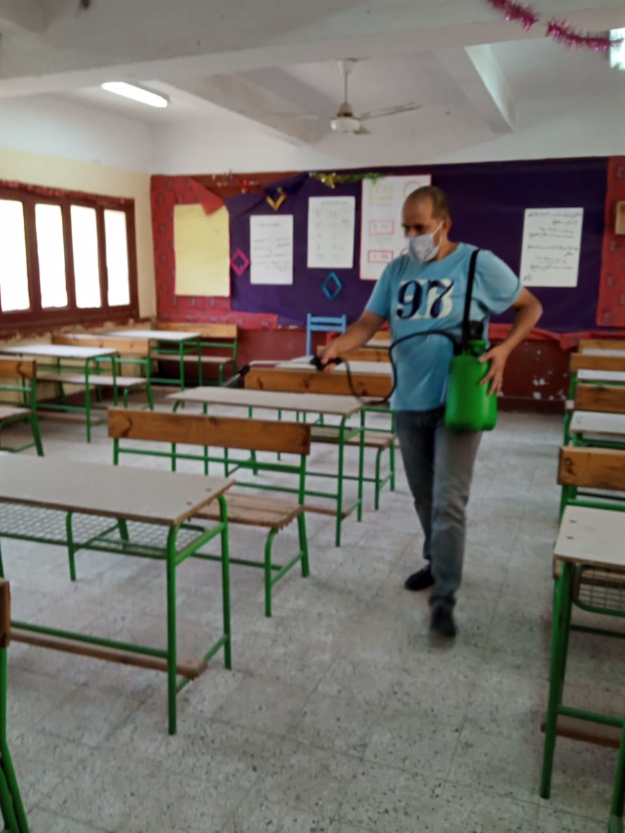 تعقيم المدارس 