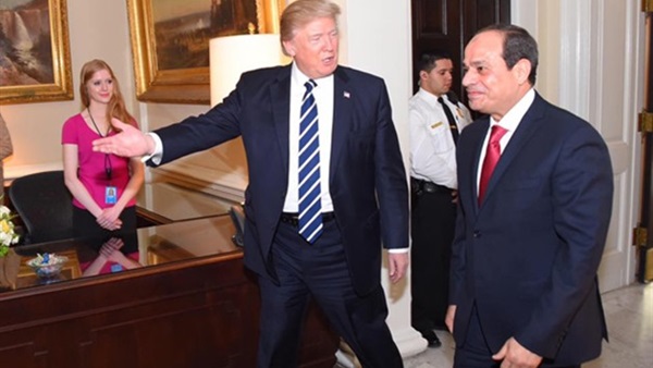 الرئيس السيسى وترامب