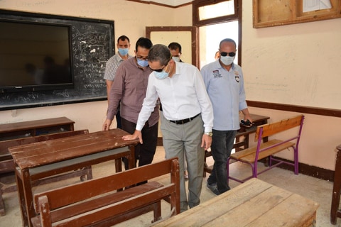 7لجان جاهزة لاستقبال طلاب الثانوية العامة بقطور