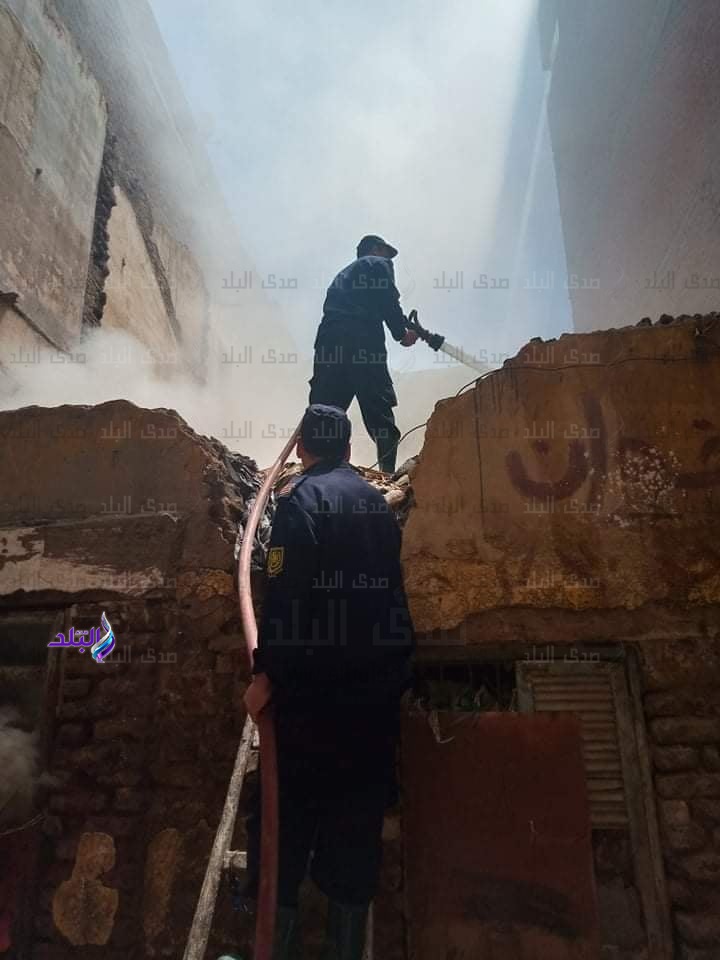 السيطرة على حريق