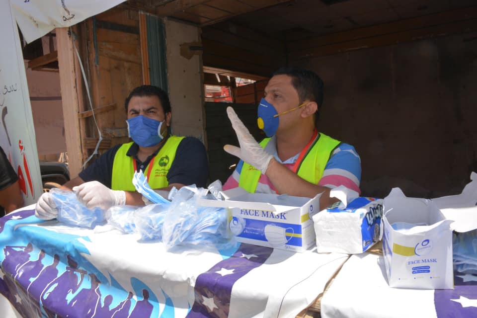 نائب محافظ الغربية يتفقد منافذ بيع الكمامات بقطور 