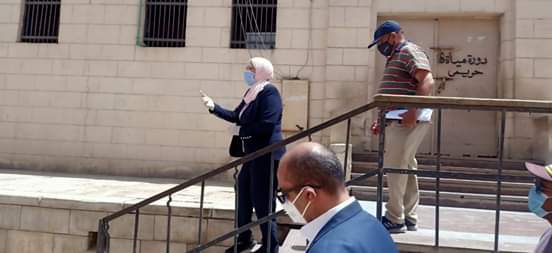 نائب محافظ القاهرة تتفقد التطوير 