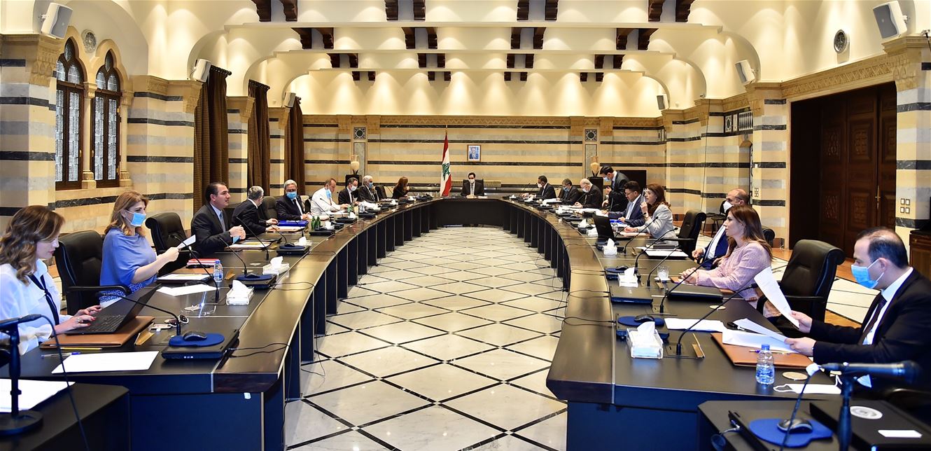 بدء الجلسة الطارئة لـ حكومة لبنان