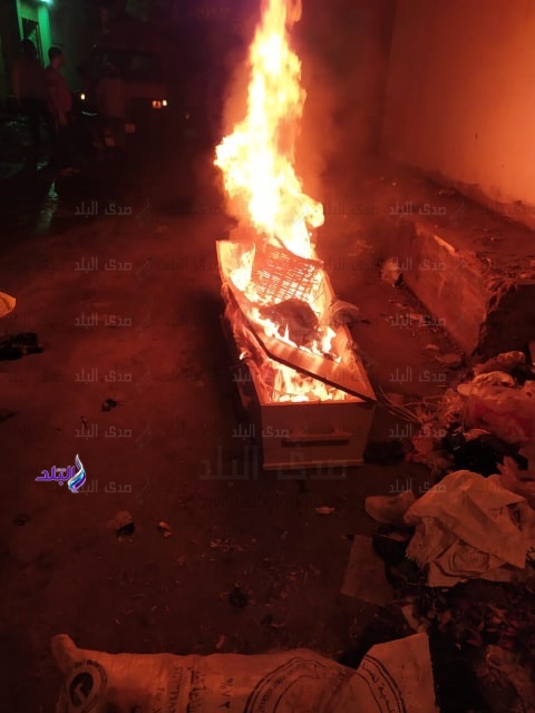 حرق تابوت 