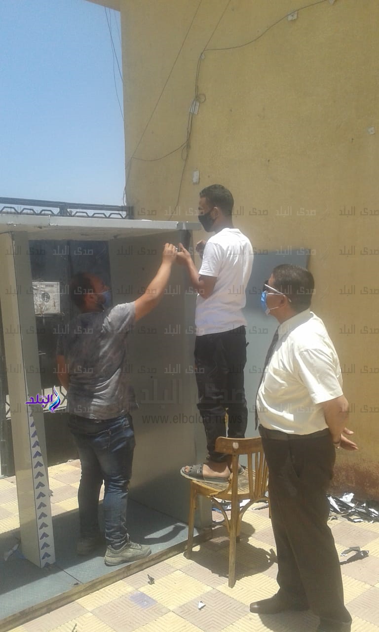 تركيب بوابات التعقيم 