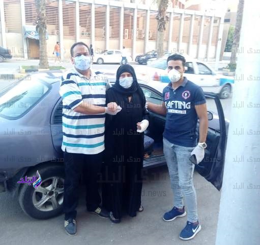 تعافي مُسنة من كورونا وخروجها من عزل بني سويف
