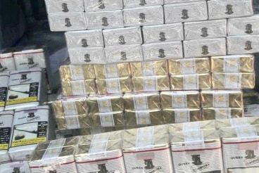 السجائر المخزنة 