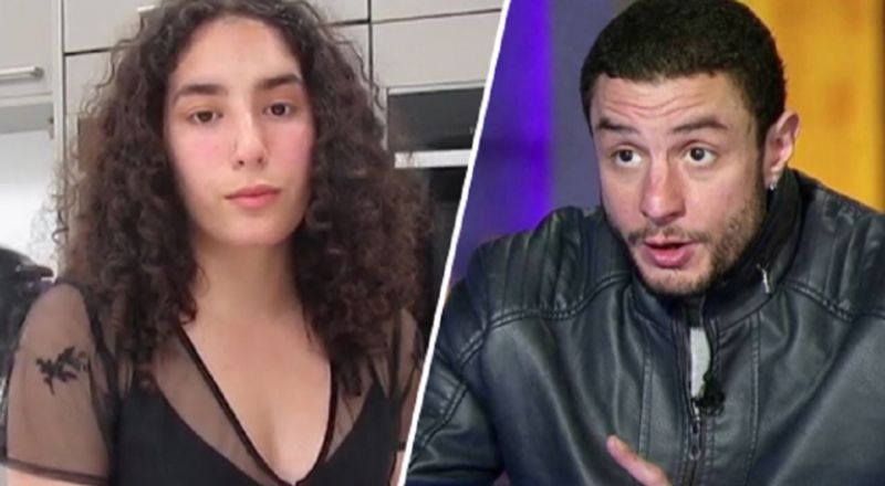 أحمد الفيشاوي وابنته لينا