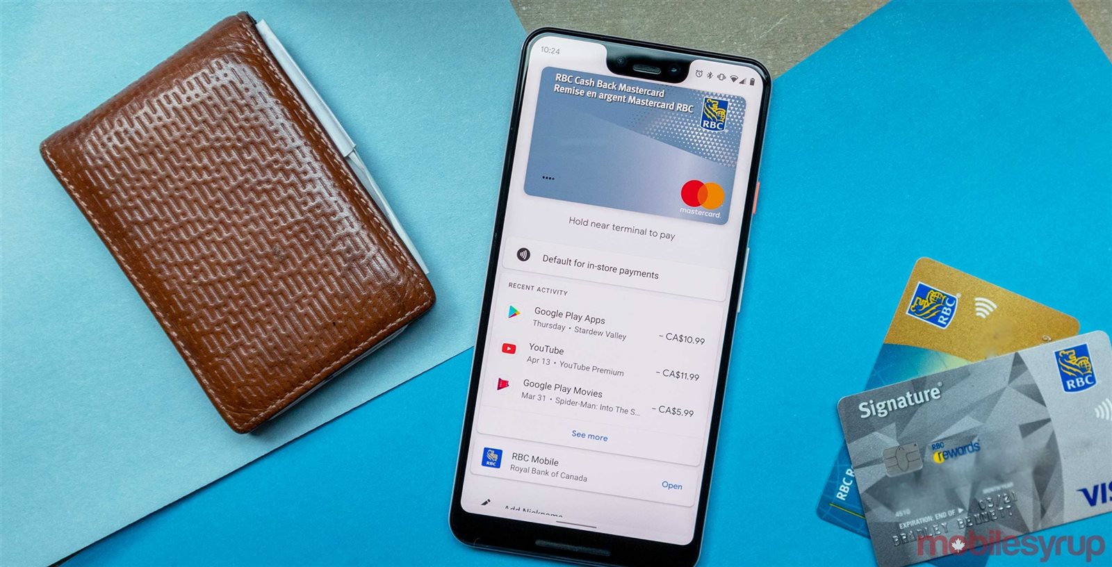 تطبيق الدفع الإلكترونى في Google Pay لا يعمل على Android 11