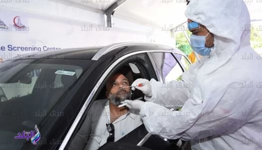 تحليل كورونا في السيارة 