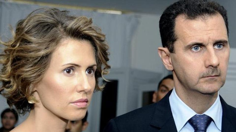 بشار الاسد وزوجته اسماء الاسد 