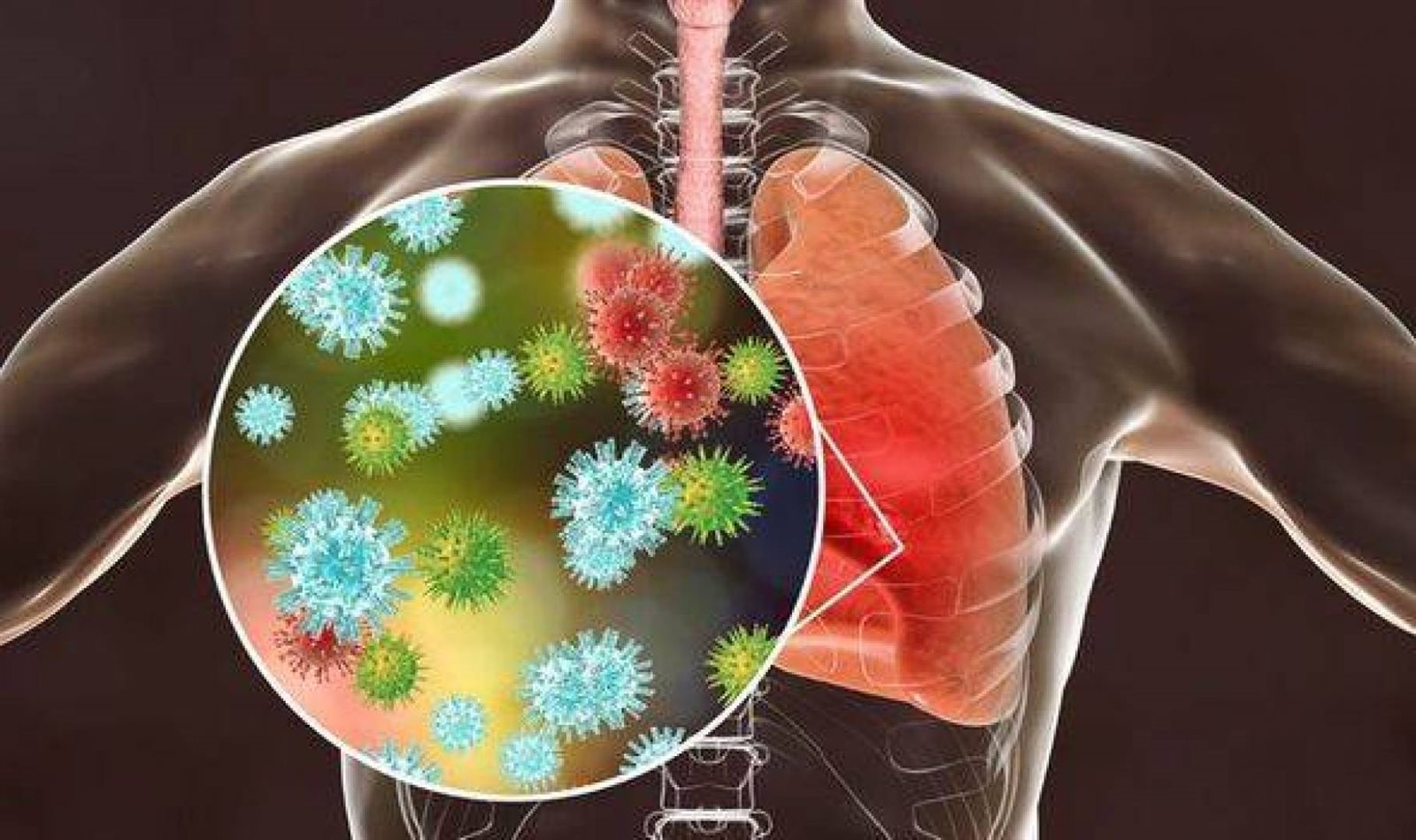 تأثير كورونا على الرئة