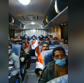 المصريين العائدين من ليبيا 