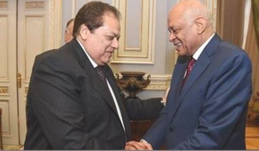 الدكتور على عبدالعال والنائب محمد أبو العينين