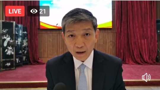 السفير الصيني بالقاهرة لياو ليتشيانج