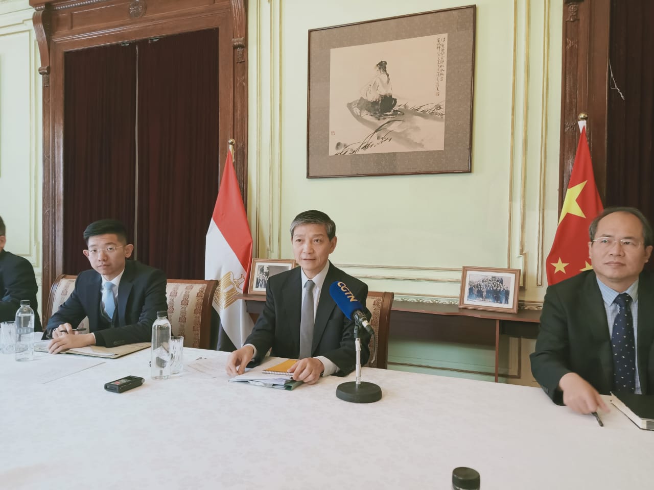 السفير الصيني بالقاهرة لياو ليتشيانج