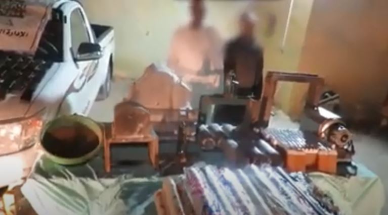 تدوير مخدر الحشيش