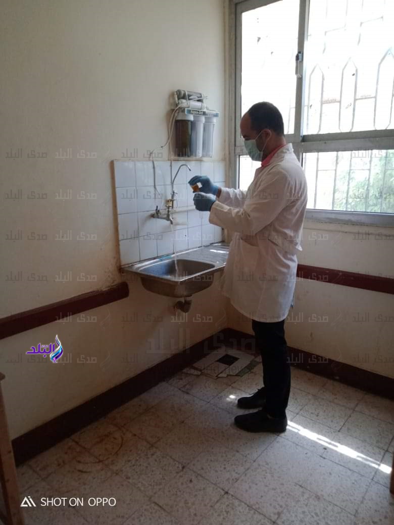 عينات مياه الشرب 