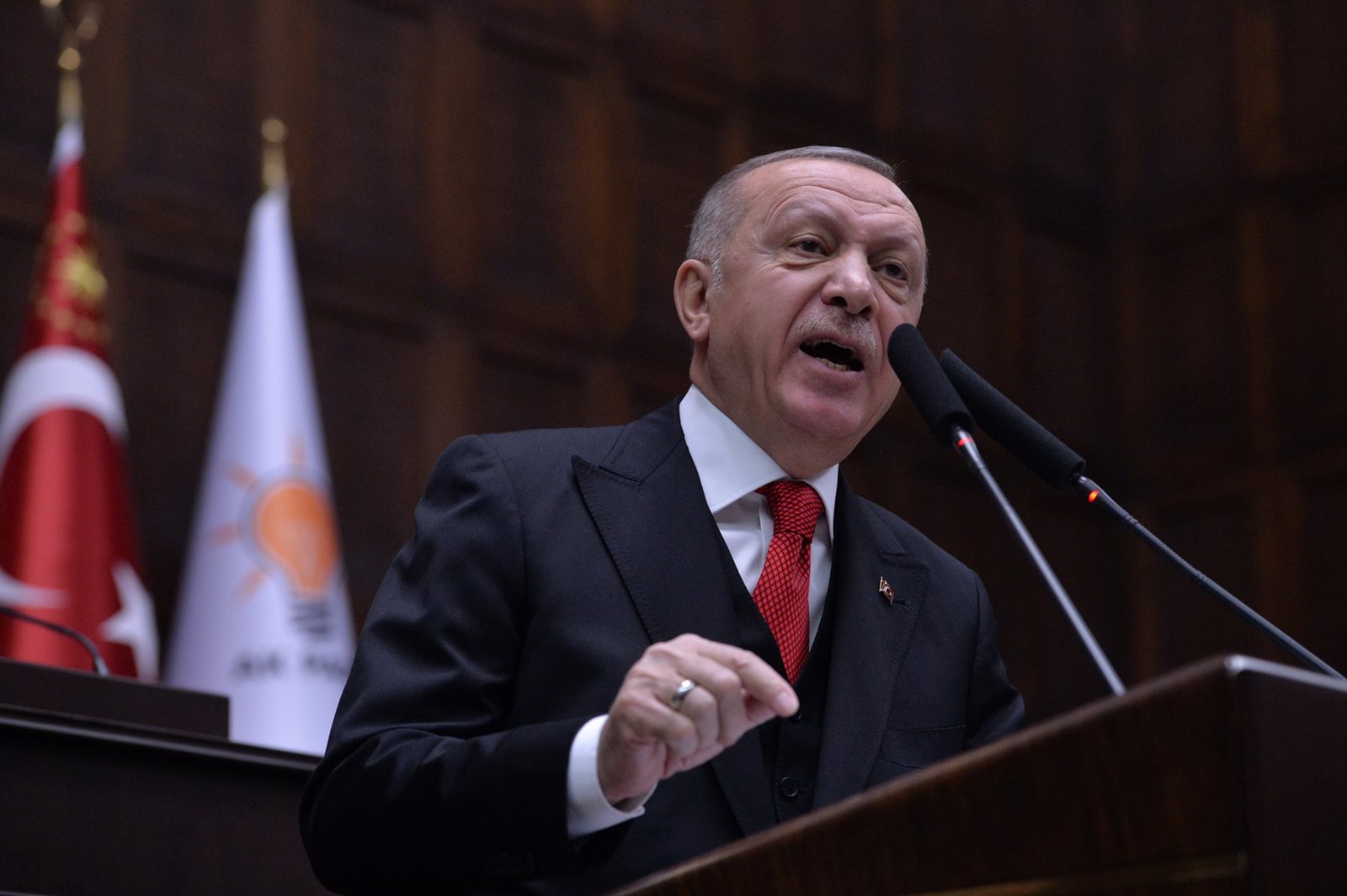 الرئيس التركي رجب طيب أردوغان