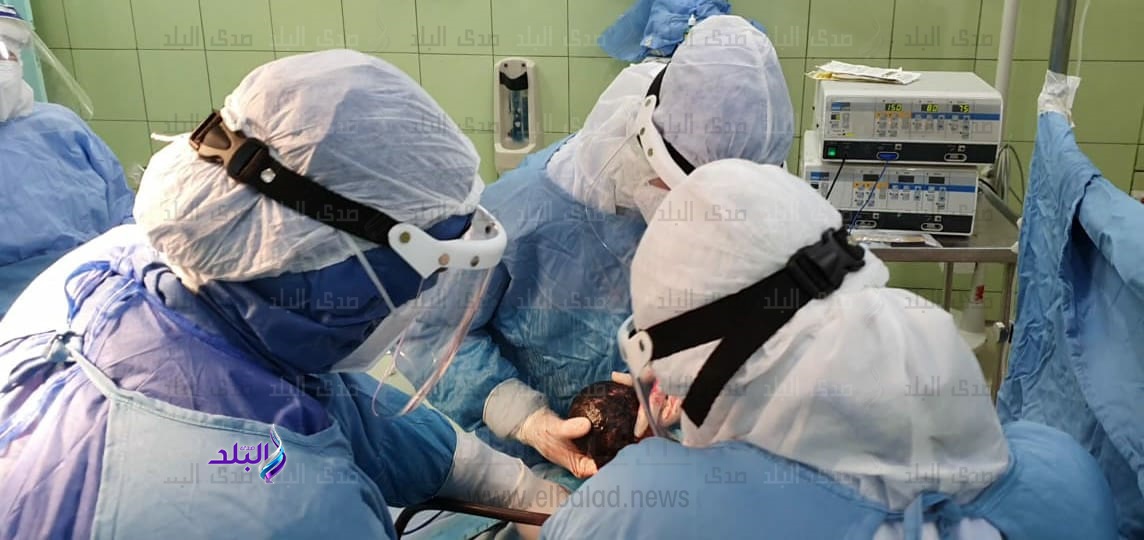  إجراء عمليات ولادة قيصرية لمريضات بفيروس كورونا..صور