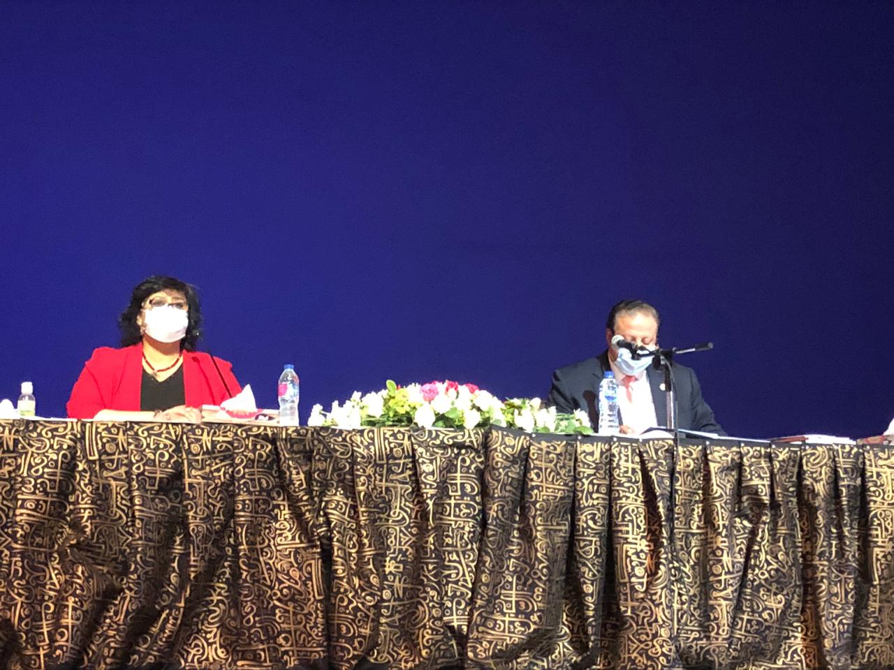 وزيرة الثقافة 