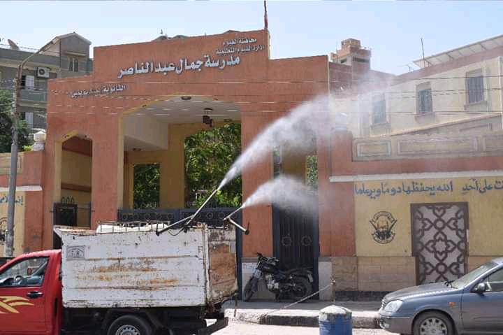  أعمال التعقيم والنظافة ورفع الاشغالات 