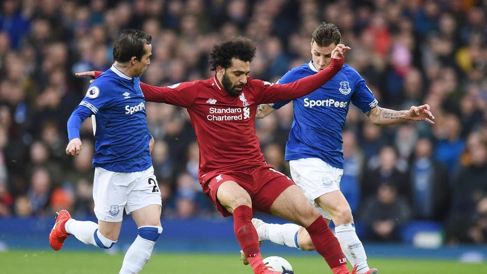 محمد صلاح ضد إيفرتون