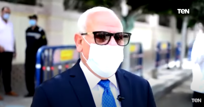 خالد الغضبان، محافظ بورسعيد