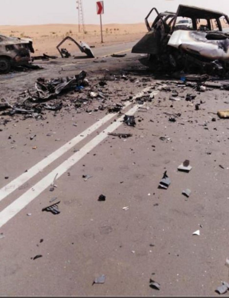 صورة من الحادث