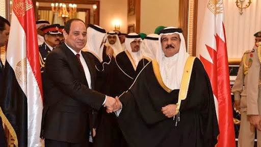 الرئيس السيسي والعاهل البحريني