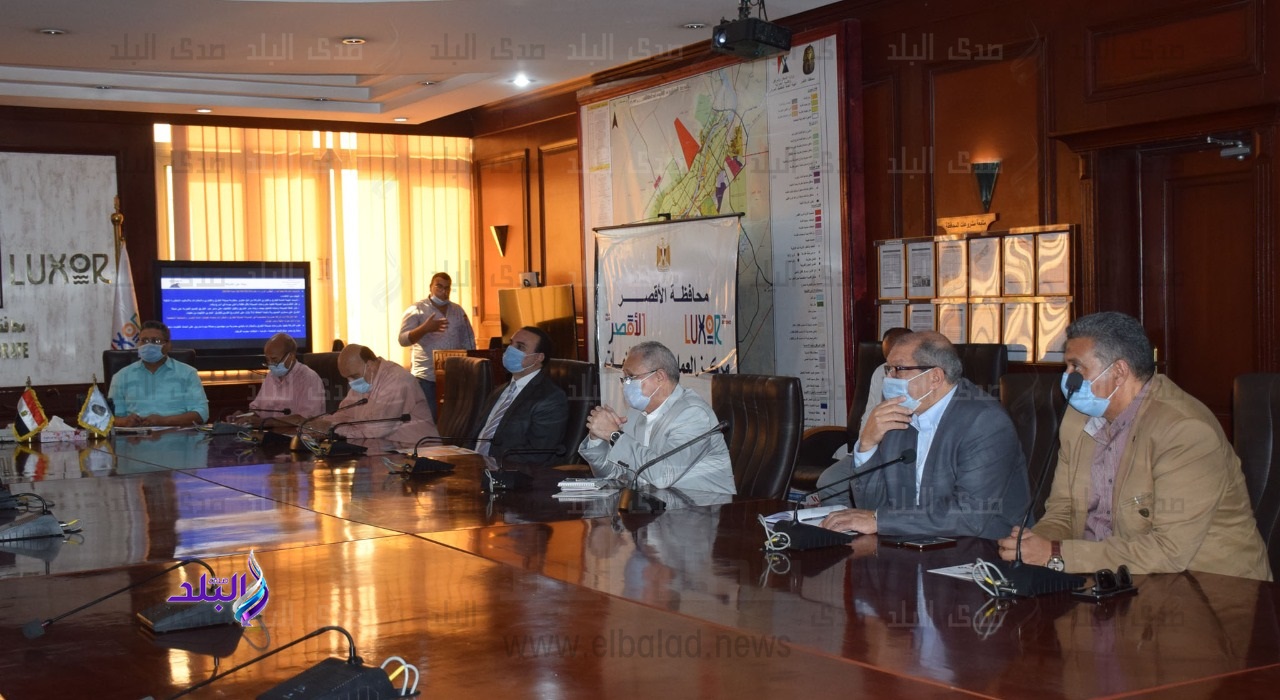  محافظ الأقصر المستشار مصطفي ألهم